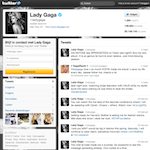 Lady Gaga heeft twintig miljoen volgers op Twitter
